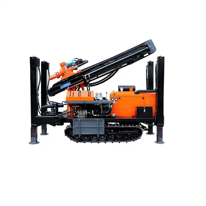 second-hand 180m depth hydraulic high quality borehole water well drilling rig