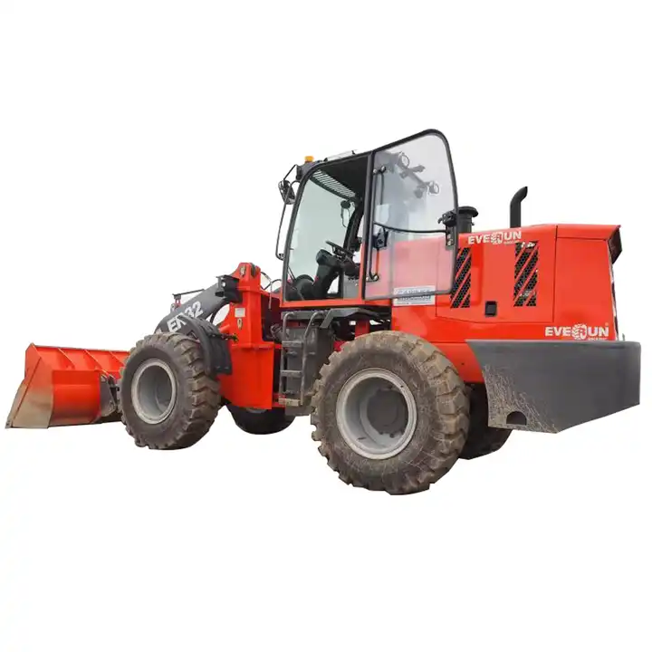 second-hand earth-moving machinery compact articulating small mini articulated wheel loader